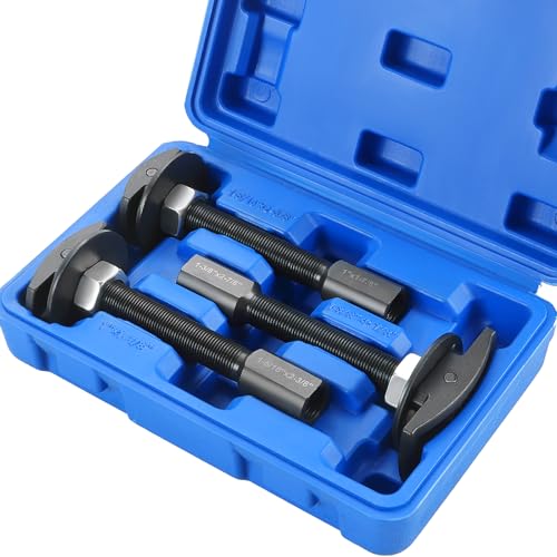 DASBET Rear Axle Bearing Puller Set Wheel Bearing Removal Tool Kit Hub Bearing Extractor Installer Repair Tool Bearing Rear Axle Remover Set with 3 Sizes 1 to 1-7/8, 1-5/16 to 2-3/8, 1-3/8 to 2-7/8