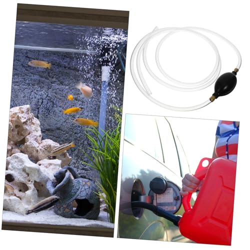 MAGICLULU Pinch The Diversion Tube by Hand Car Gasoline Siphon Pipe Pump Liquid Sucker Gas Siphon Hose Water Siphon Siphon Gas Siphon Kit Siphon Hose for Gasoline Plastic