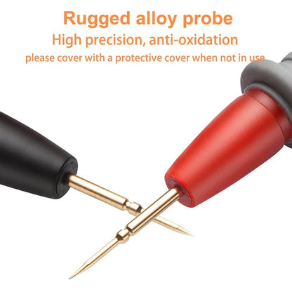 Test leads 1000V 20A Ultra-Sharp Gold-Plated Test Probe Lead for Multimeter Meter Test lead, 40.5 inch / 103 cm, multimeter test leads for Fluke/AstroAI/INNOVA/Klein Multimeter Electronic Clamp tester