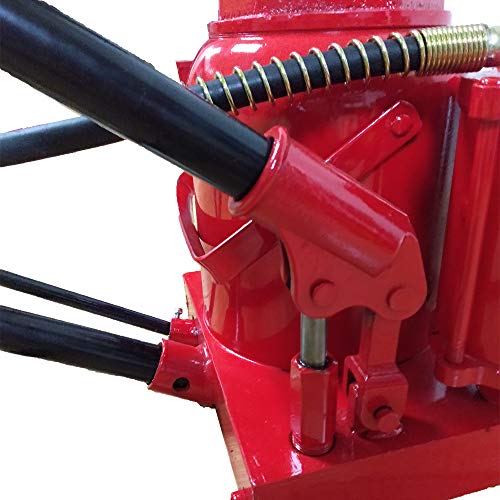 50 TON Air Hydraulic Manual Bottle Jacks Automotive Shop Axle Jacks Hoist Lift