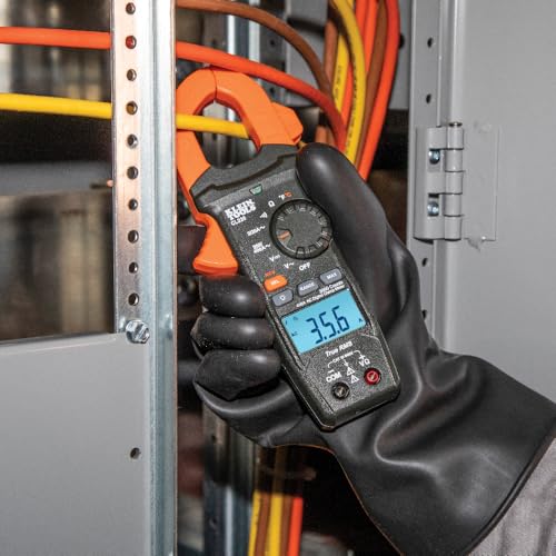 Klein Tools CL220 Digital Clamp Meter, Auto-Ranging 400 Amp AC, AC/DC Voltage, TRMS, Resistance, Continuity, NCVT Detection, and Temp - size: Clamp Meter
