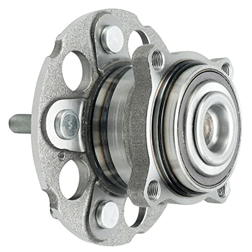Detroit Axle - FWD Pair Rear Wheel Bearing and Hub Assembly for Honda CR-V 2007-2011, Crosstour 2012-2015, Accord Crosstour 2010-2011, 5-Lug w/ABS - style: 512344 x2/Pair
