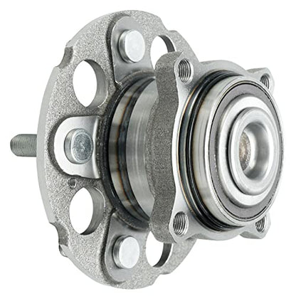 Detroit Axle - FWD Pair Rear Wheel Bearing and Hub Assembly for Honda CR-V 2007-2011, Crosstour 2012-2015, Accord Crosstour 2010-2011, 5-Lug w/ABS - style: 512344 x2/Pair