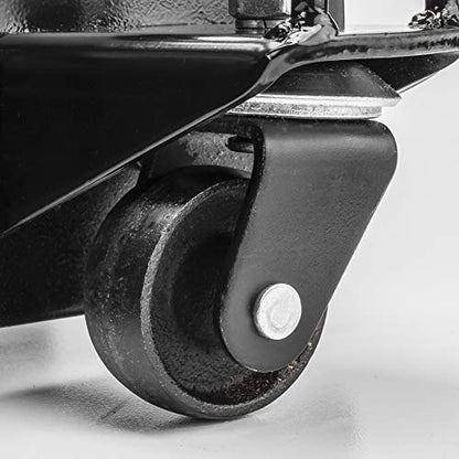 CAT 2.25 Ton Quad Caster Multi-Purpose Jack, 3-in-1 Design for Cars, Trucks, Motorcycles & ATVs, 5.5"–17.5" Lift Range, 12"x9.25" Platform, 4500 lb Capacity – 240331 - size: Quad Caster