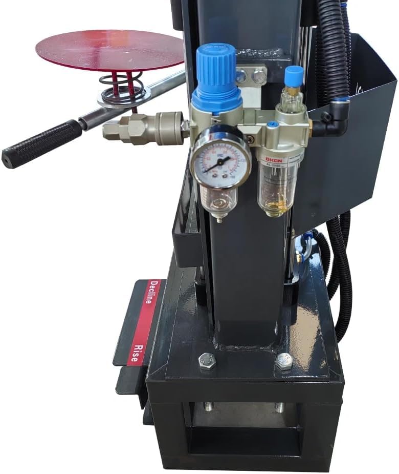KATOOL Strut Spring Compressor Auto Tools Equipment Compress Pneumatic Spring Remover Tool for Sedans, SUVs, Trucks 2 Operation Modes, Stable Locking and Safety Chain, SC-3T
