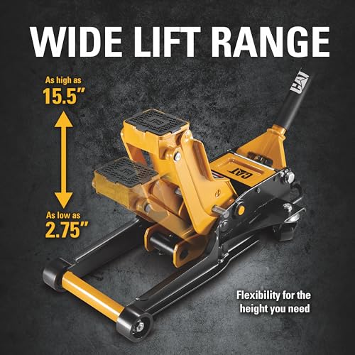 Cat 4500 Pound Xtra Low-Profile Jack, Extra Low, Classic Cars, Lowered Vehicles - 980723ECE