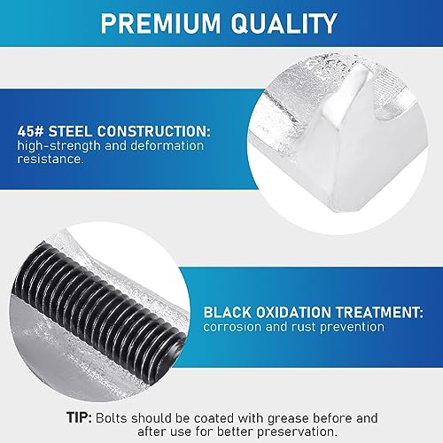 ATPEAM 5pcs Ball Joint Separator Pitman Arm Puller | Tie Rod End Tool Set for Front End Service, Splitter Removal Kit