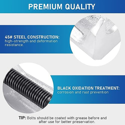 ATPEAM 5pcs Ball Joint Separator Pitman Arm Puller | Tie Rod End Tool Set for Front End Service, Splitter Removal Kit