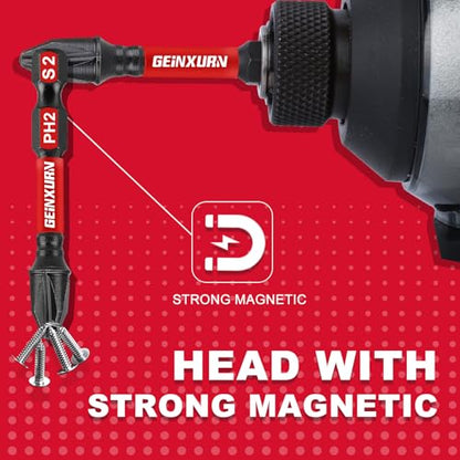 Geinxurn Impact Tough #2 Phillips 2 in. Insert Driver Bits,30Pack Bulk PH2 Screwdriver Bits Set - size: 2"-PH2-30PCS