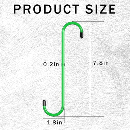 BFXM 4PCS Brake Caliper Hanger Caliper Hangers Hooks with Rubber Tips | Durable Steel, Rust-Proof Automotive Tools for Braking, Axle, Suspension, Herramientas para Extensión de Frenos - color: Green-4PCS