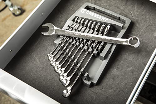 Crescent 10 Piece 12 Point Metric Combination Wrench Set - CCWS3-05