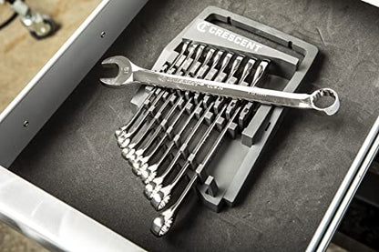 Crescent 10 Piece 12 Point Metric Combination Wrench Set - CCWS3-05