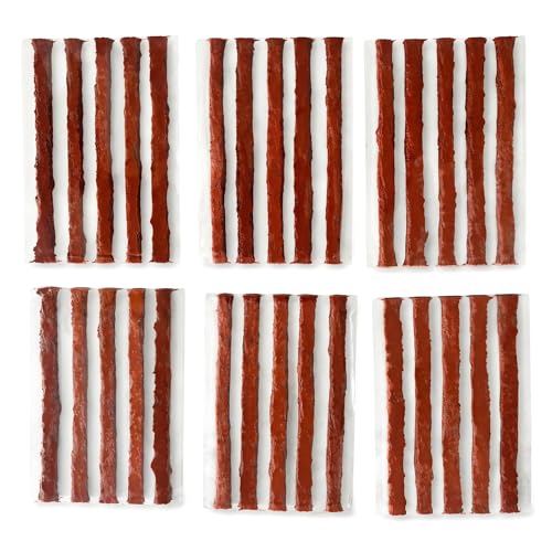 30pcs 4" Brown Tire Repair Strings, Automotive Tool Tire Repair Plugs, Tire Plugs Heavy Duty for Tubeless Tires Car, Bike, ATV - size: 30 PCS