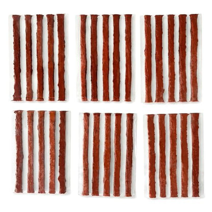 30pcs 4" Brown Tire Repair Strings, Automotive Tool Tire Repair Plugs, Tire Plugs Heavy Duty for Tubeless Tires Car, Bike, ATV - size: 30 PCS