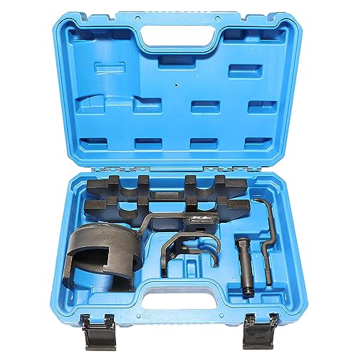 303-1655 303-1633 Camshaft Alignment Tool Vibration Damper Pulley Holder Compatible with Ford 3.5L EcoBoost V6 Upgraded F-150 Lincoln Navigator Roller Rocker Follower Remove Install Timing Tool Kit - size: 303-1655 6PC
