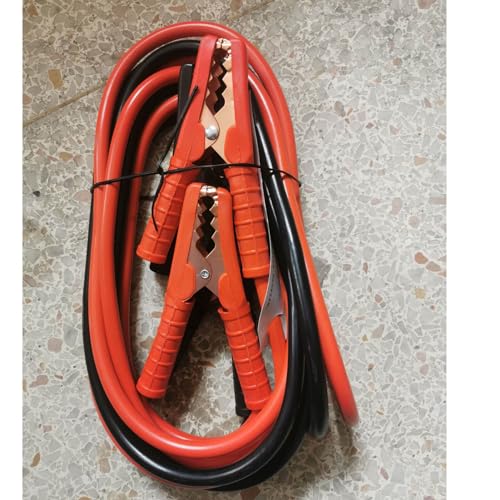 Alomejor Jumper Cable Heavy Duty Booster Cable Pure Copper and Rubber Strong Clamp Extended Wire for Cars Trucks SUVs and Agricultural Commercial Vehicles (2.3 Meter/7.55ft 2000A) - size: 2.3 Meter/7.55ft 2000A