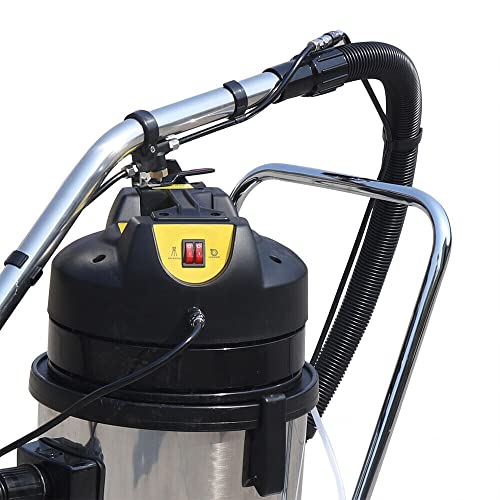110V 40L Commercial Cleaning Machine 3 in 1 Portable Carpet Cleaner Extractor Vacuum Cleaner for Car Detailing,Housekeeping Companies,Hotels US Stock