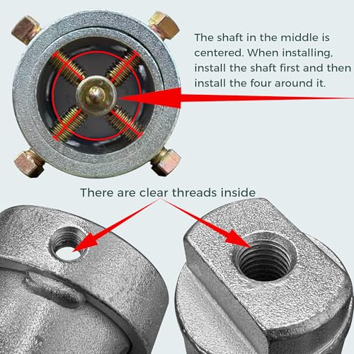 Romalon Heavy Duty FBP100 Fan Blade Puller, Solid Steel Blower Wheel Remover, Replaces 40852 TB041 TB042 AP3737541, Full Accessories Included with 1-Year Warranty