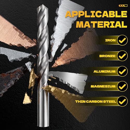 KJE 322PCS Helicoil Thread Repair Kit, Metric (M5-M12) & SAE (1/4"-1/2") Thread Restorer Kit with HSS Drill Bits Taps Thread Inserts Break-Off Tools, Stripped Thread Repair Kit for Automotive - size: 322PCS