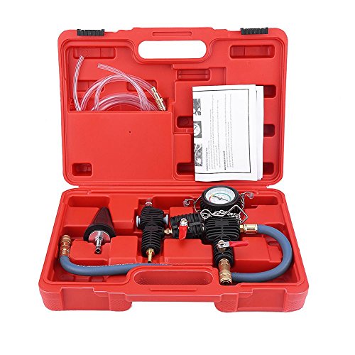 Coolant vacuum refill kit - Coolant Vacuum Refill Kit- Car Coolant Vacuum Refill Kit Coolant System Vacuum Purge & Coolant Refill Tool Kit Water Antifreeze Changer