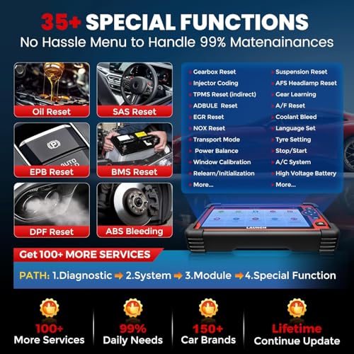 Launch X431 CRP919E 2026 Scan Tool,OBD2 Scanner with ECU Coding, 35+ Resets | Bidirectional, CRP919EBT, Code Reader, Full System, Active Test, CANFD DOIP, FCA Autoauth, TPMS &BST360, 2-Year Free Update