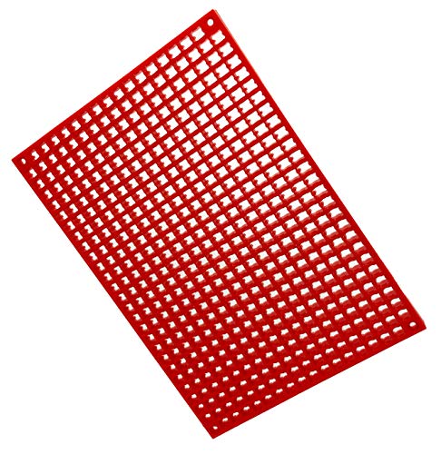 Organizer Genie ® - One Red Pegboard to organize your Sockets, Wrenches, Pliers, Screwdrivers, Bits and All Other Tools - color: Red