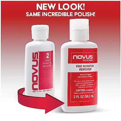 NOVUS 7033 | Fine Scratch Remover #2 | 2 Ounce Bottle - color: #2 Fine Scratch Remover, size: 2 Ounce