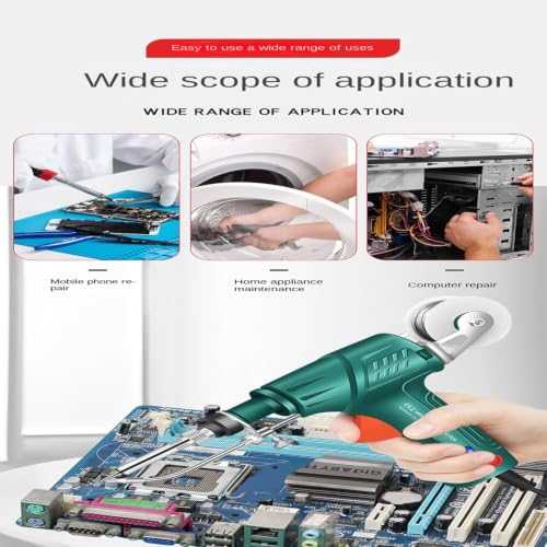 Multi-function Soldering Iron Kit, 300-580°C Adjustable Digital Soldering Gun w/Detachable Stand - color: #B
