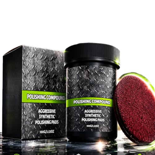 Ultracut Polishing Compound,Surface Restoration Polish With Pad,Multi-Surface Scratch Remover,Ultracut Surface Restoration Polish With Pad (1PC) - color: 1PC