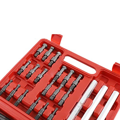 Bearing Puller Set 21 in1 Inner Hole Puller Removal Tool Bearing Disassembly Puller Three-jaw Puller Set with Six Different Sizes of Wheel Gear Puller Tool