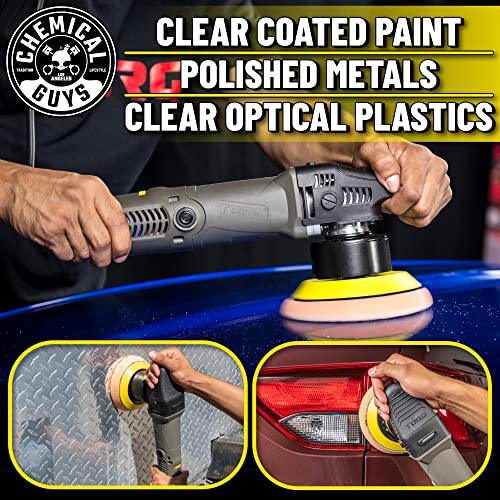 Chemical Guys, TORQX Dual Action Polisher Detailing Kit with Bag, 13-Piece | TORQX dual-action polisher with cutting, polishing and finishing pads in a range bag for paint correction - size: 14 ITEM KIT