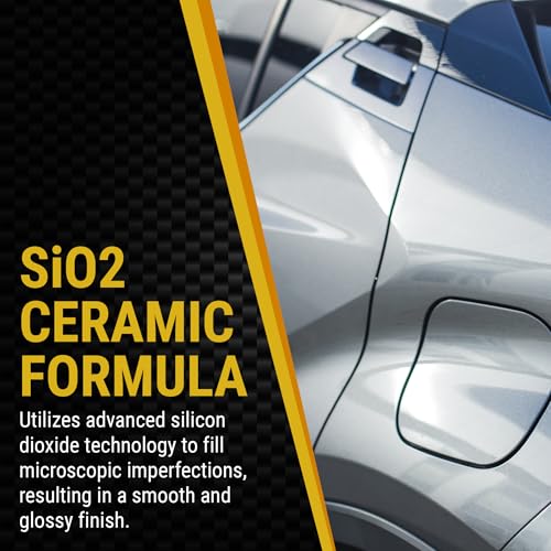 McKee's 37 - Ceramic Paint Coating - Ultimate Shine, Protection, & Hydrophobic Properties for Car Paint - size: 4 oz. Kit with Applicator + Towel