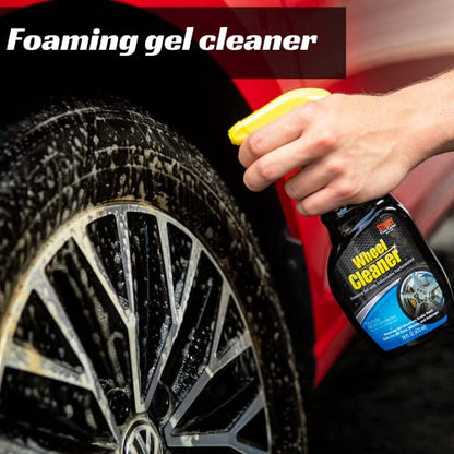 Stoner Car Care 92207-6PK Wheel Cleaner Spray Foaming Gel with Unbeatable Performance, Dissolves Brake Dust, Safe for All Tires, Wheels, and Hubcaps, 16 Fl Oz, Pack of 6 - size: 16 Fl Oz (Pack of 6)