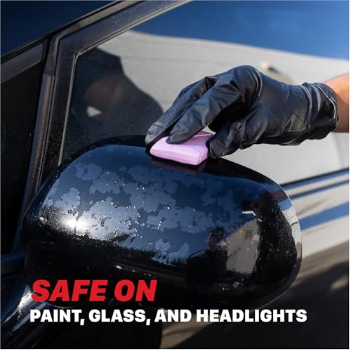 Maxshine Universal 3-Pack Magic Clay Bar – Heavy Grade 50g Car Detailing Clay for Paint, Glass, Plastic & Metal Surfaces – Removes Surface Contaminants, Overspray, Brake Dust & Road Grime - style: 3-Pack Heavy Grade