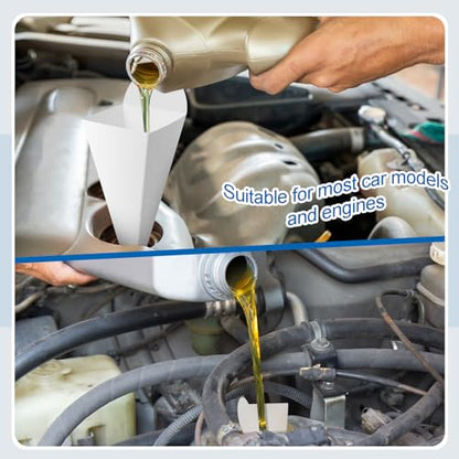 50 Pack Disposable Oil Funnel Paper Funnel for Motor Engine for Automotive Oils and Other Liquids (32 oz) - size: 32 oz