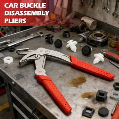 Car Clip Pliers, Panel Clip Removal Tool, Professional Auto Clip Pliers for Automotive Plastic Fasteners, Damage-Free Disassembly Tool