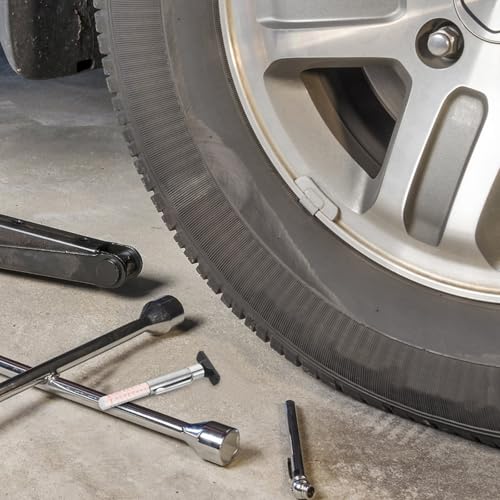 Plastic Tire Tread Depth Gauge Tool 0-25mm Portable Tire Gauge for Measuring Tread Depth of Cars and Trucks Safety for DIY Enthusiasts and Professionals