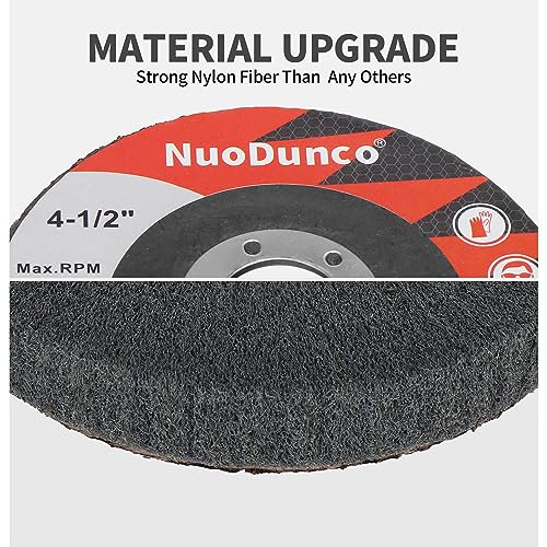 15Pcs 180# 320# 600# Scour Flap Disc 4 1/2 Inch Angle Grinder Attachment for Metal & Wood Scouring Pads Polishing Wheel Sanding Disc Paint Rust Remover - color: Green/Maroon/Gray, size: 180/320/600 Grit - 15Pcs