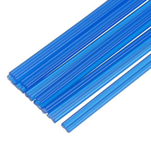 MECCANIXITY 10pcs 13 Inch Plastic Welding Rods PP Welding Strips Welder Rods for Car Bumper, Kayak Repair, Plastic Welder, Blue - color: Blue, size: 13 Inch