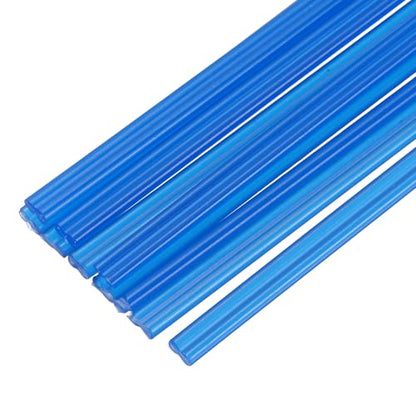 MECCANIXITY 10pcs 20 Inch Plastic Welding Rods PP Welding Strips Welder Rods for Car Bumper, Kayak Repair, Plastic Welder, Blue - color: Blue, size: 20 Inch