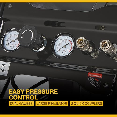 Klutch 29-Gallon Air Compressor, 2.5 HP, 120 Volts, 175 PSI - size: 29 Gallon