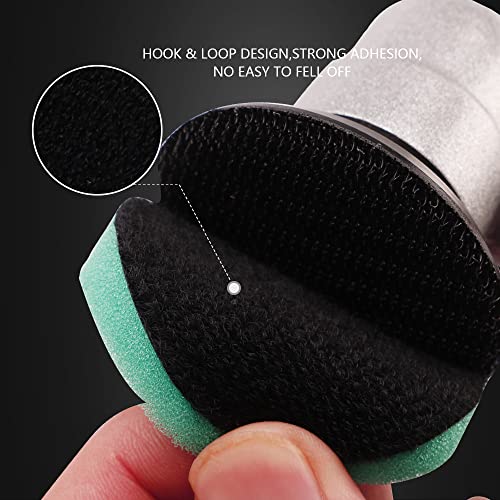 SPTA 29pcs Drill Buffing Pad Detail Polishing Pad Mix Size Kit with 5/8-11 Thread Backing pad & Adapters for Car Sanding, Polishing, Waxing (29Pcs Mini Polishing Pad Set2) - color: 29Pcs Mini Polishing Pad Set2