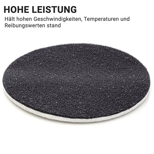 Glass Polish 4.5 inch (115mm) Pack of 10 Felt Polishing Pads for Polishing Glass, Plastic, Metal and Marble - GP11009 | For Cerium Oxide Glass Polishing, Scratch Removal, Plastic & Headlight Restoration, Metal Polishing & Clear Coat Finishing - style: 4.5