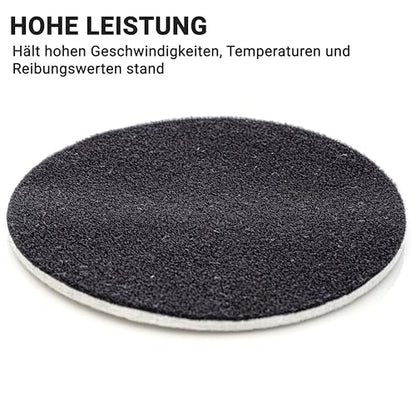 Glass Polish 4.5 inch (115mm) Pack of 10 Felt Polishing Pads for Polishing Glass, Plastic, Metal and Marble - GP11009 | For Cerium Oxide Glass Polishing, Scratch Removal, Plastic & Headlight Restoration, Metal Polishing & Clear Coat Finishing - style: 4.5