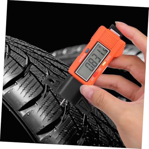Digital Tire Tread Depth Gauge Tire Tread Depth Ruler High Accuracy Measurement Tool for Vehicles