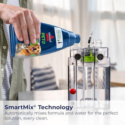 BISSELL Little Green ProHeat SmartMix, Portable Deep Cleaner, Self-Cleaning Tough Stain Tool and Specialized Pet Hair Removal Tool Included, 3935 - style: Little Green ProHeat SmartMix
