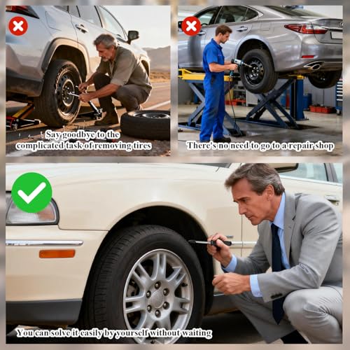 10ML*2 Tire Repair Glue with 30PCS Tire Repair Rubber Nails, Tire Repair Glue Kits, for Vacuum Tires Puncture Repair on Cars, Motorcycles, Trucks, and Tractors, Tire Plug kit.