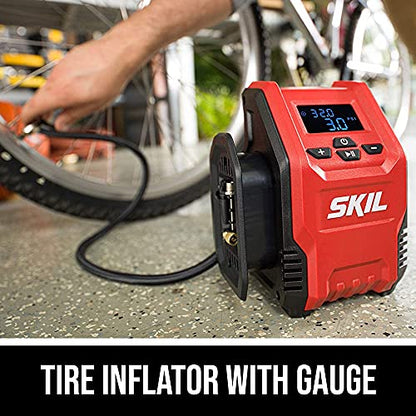 SKIL PWR CORE 12V Compact Tire Inflator (Tool Only, Battery and Charger Not Included) - IF5943-00