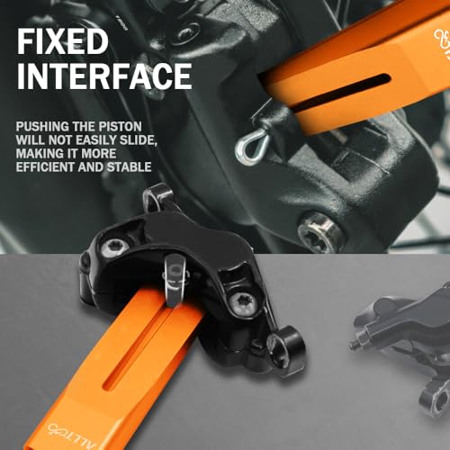 Brake Tool for Shimano and SRAM, Piston Press Tool for Brake Caliper, Hydraulic Disc Brake Caliper Piston Press Tool Compatible with All Brands, for Quick Brake pad Replacement