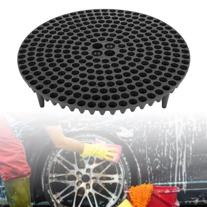 Car Wash Bucket Insert, 10.24 in PP Grit Catcher for Vehicle Detailing and Washing, Black - color: Black